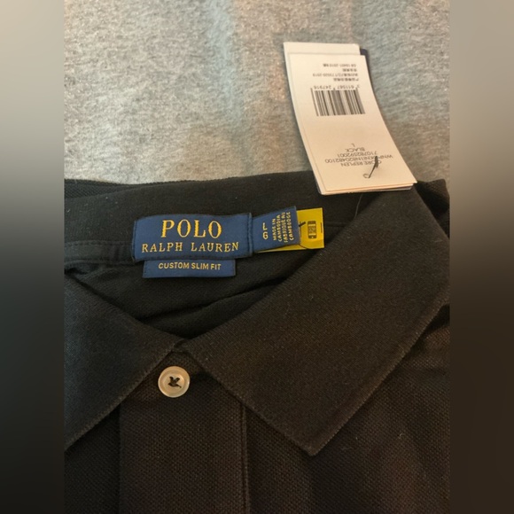 Polo Ralph Lauren Polo-Tee Red Logo | Large | Black | NWT - Picture 2 of 3